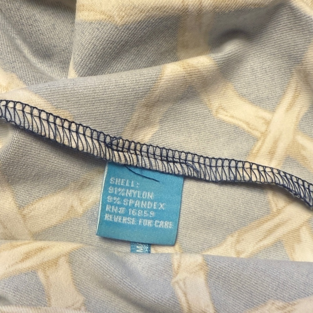 Elegant Navy and Gold Lattice Midi Dress XS J McLaughlin - Picture 4 of 5